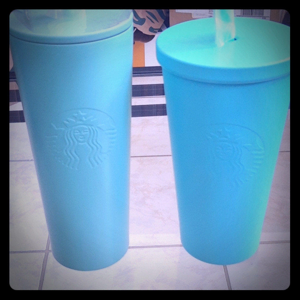 Starbucks Tiffany tumbler bundle RARE!